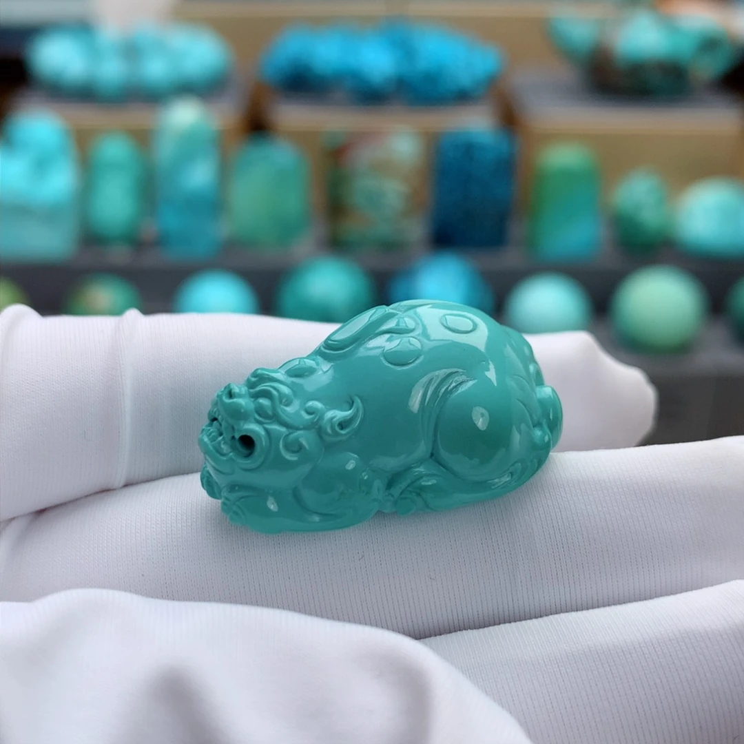 未镶嵌绿松石珠宝奇石