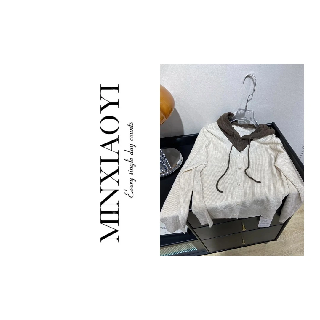 闵笑一【秋日糖果】M345&针织衫毛衣上衣女装