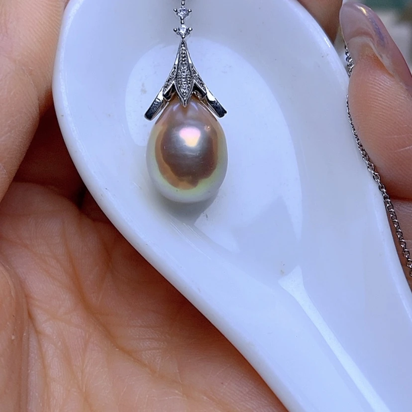 【闪购商品】淡水珍珠吊坠合金