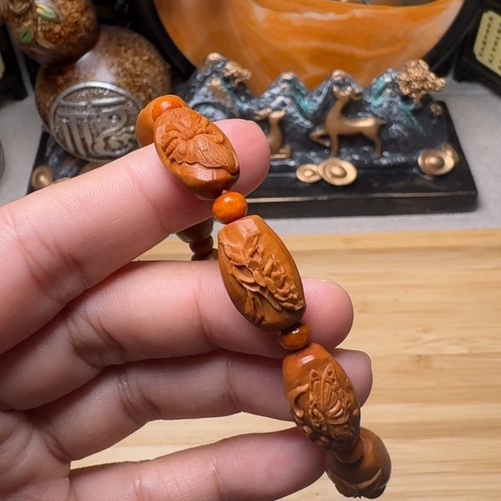手串/手链橄榄核迷你款蝶恋花