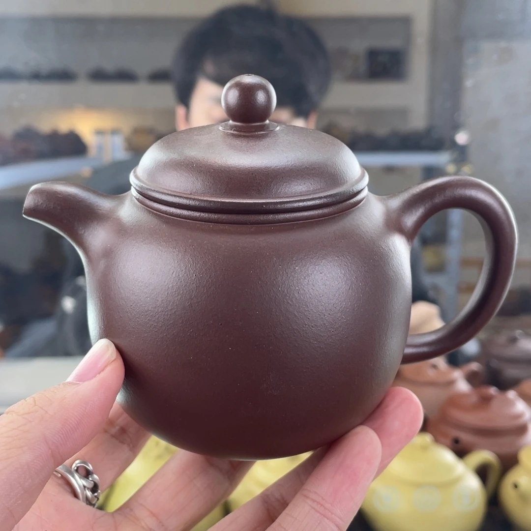 紫砂茶壶250cc底槽清茶壶