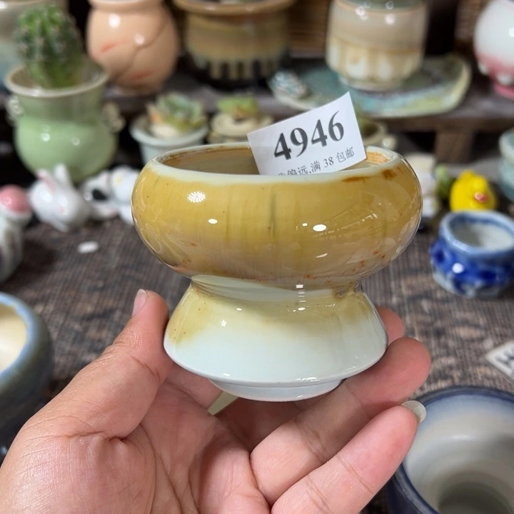 口6 手工花盆满30包邮
