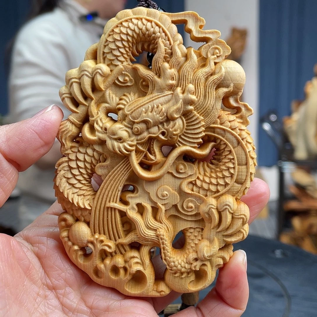 柏木（崖柏）手把件