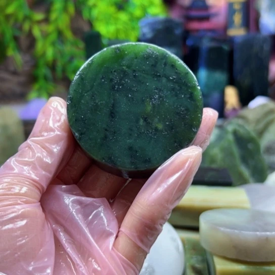 @***悠和田玉（碧玉）未镶嵌挂件