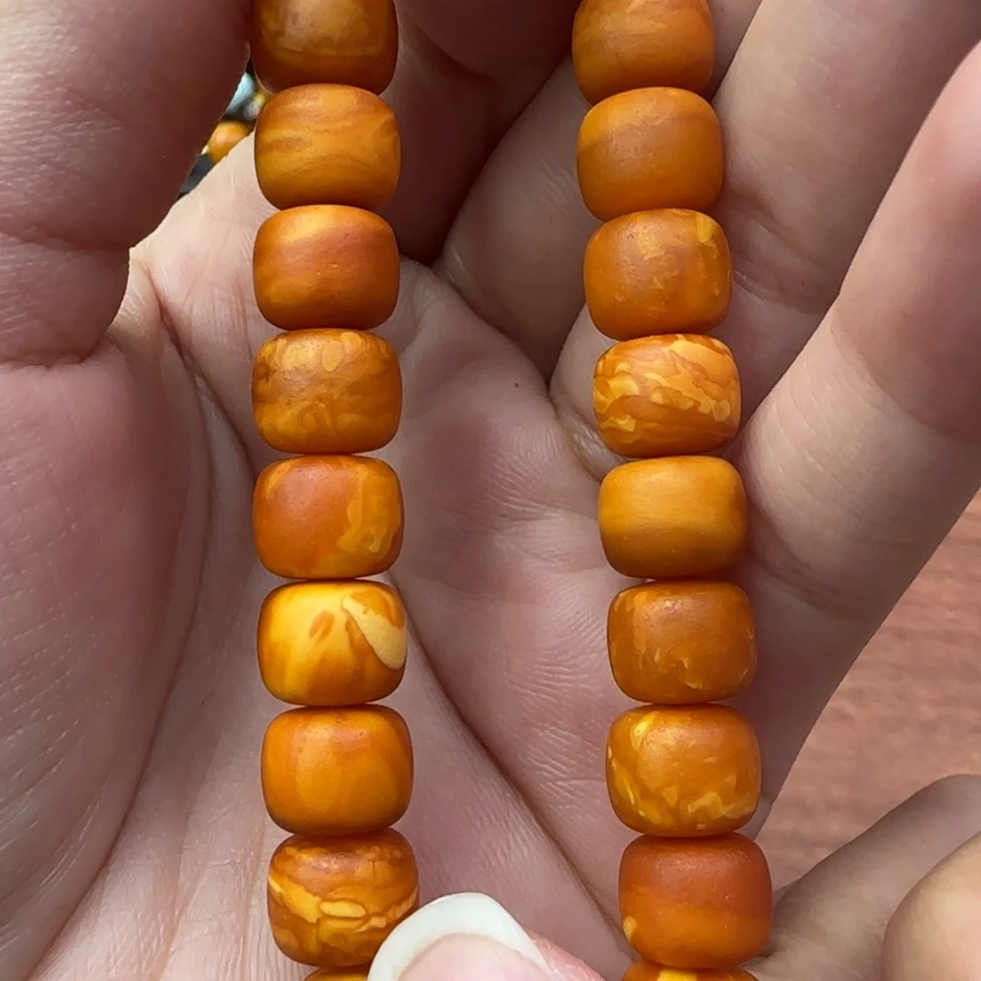 手链琥珀未镶嵌蜜蜡手串9m