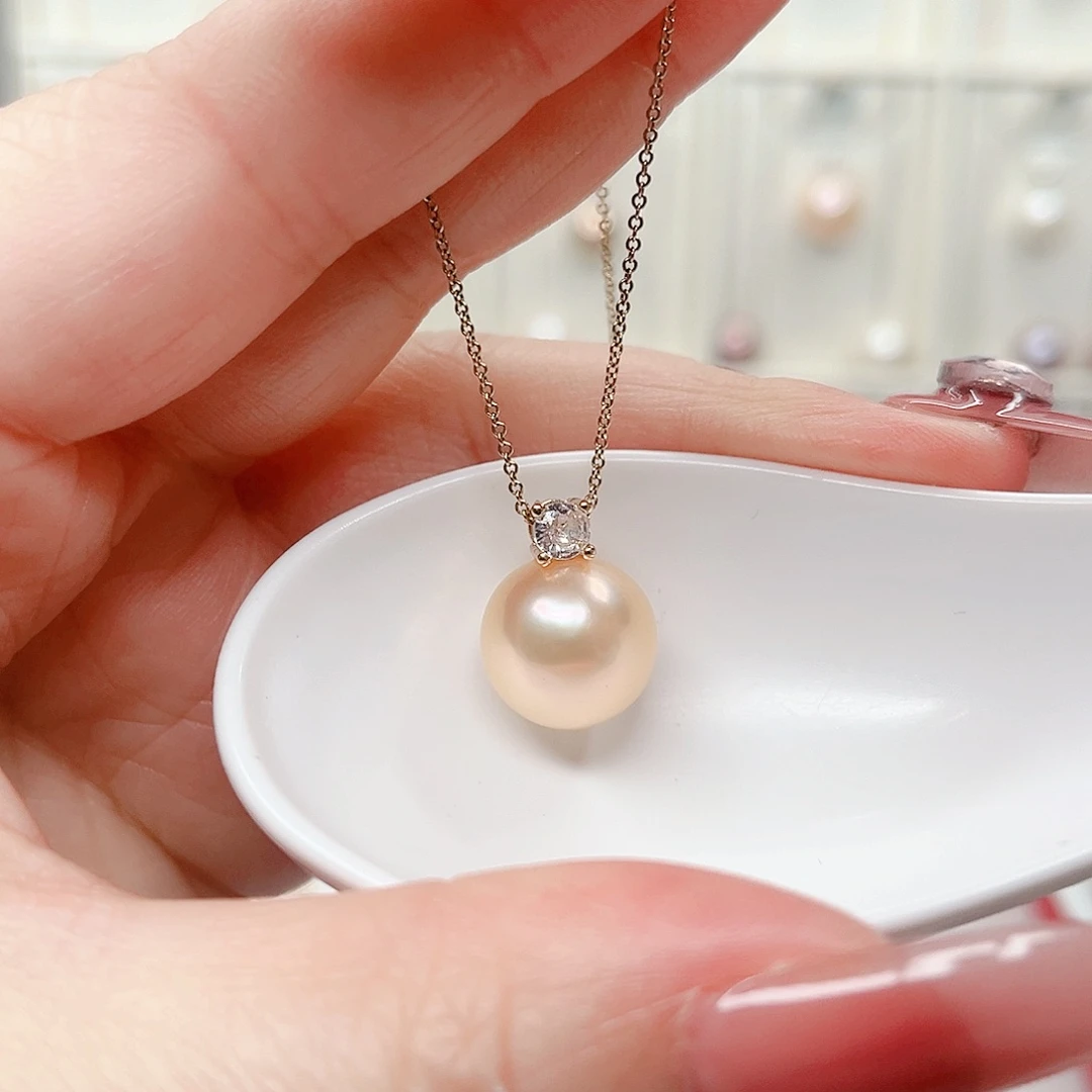 吊坠(赠链)合金淡水珍珠