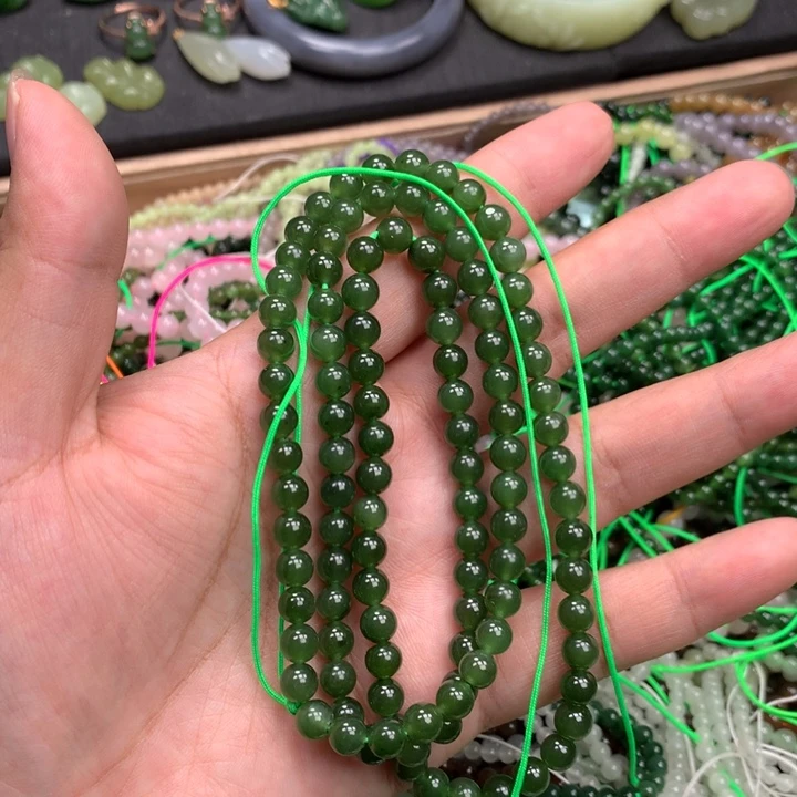 未镶嵌手链和田玉85