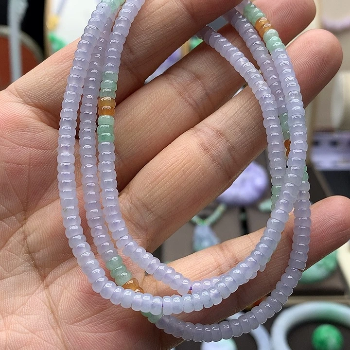 项链未镶嵌翡翠翡翠项链