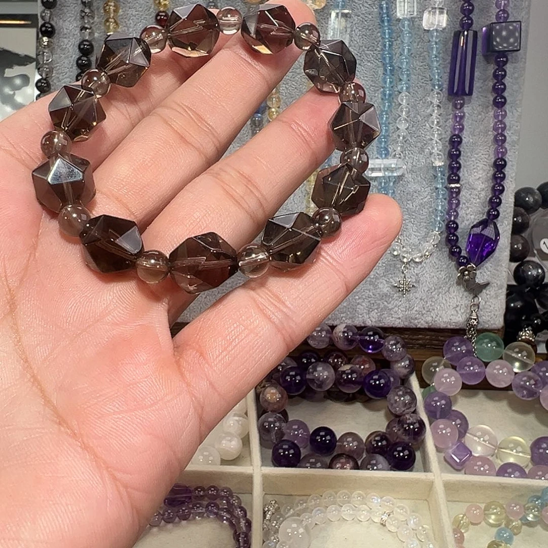 未镶嵌水晶珠宝半成品