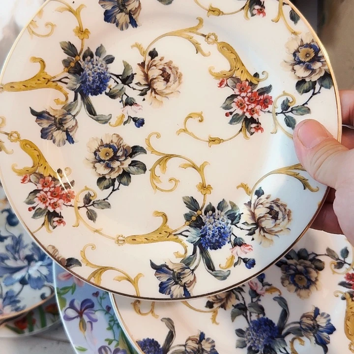 陌***吗骨瓷5个小盘均价8米