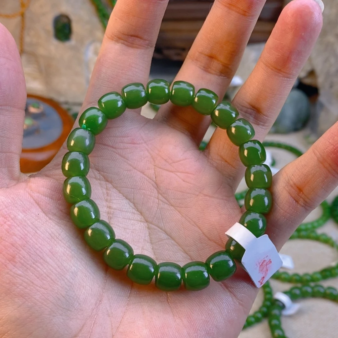 和田玉未镶嵌颈饰六*