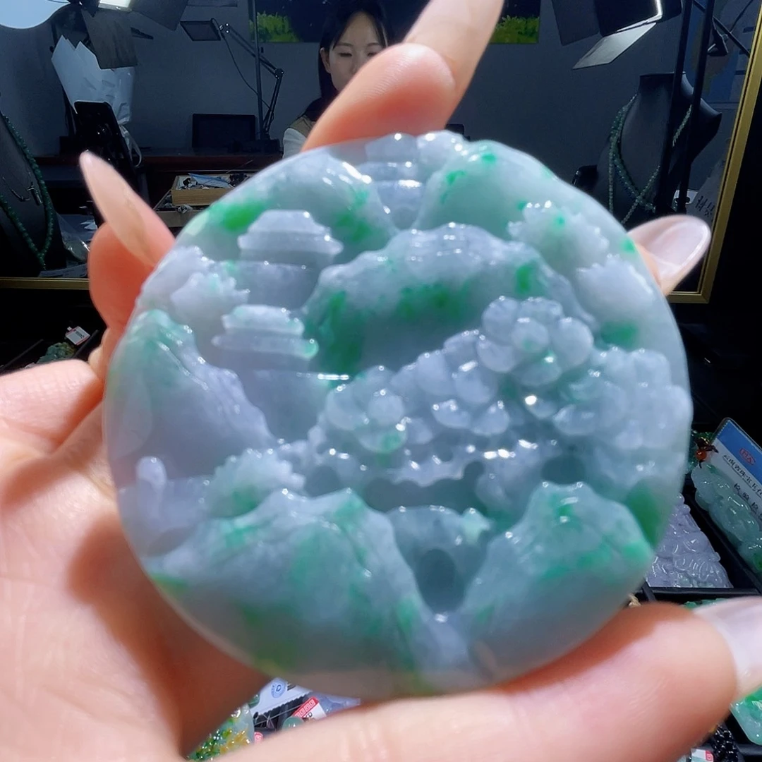 颈饰未镶嵌翡翠一