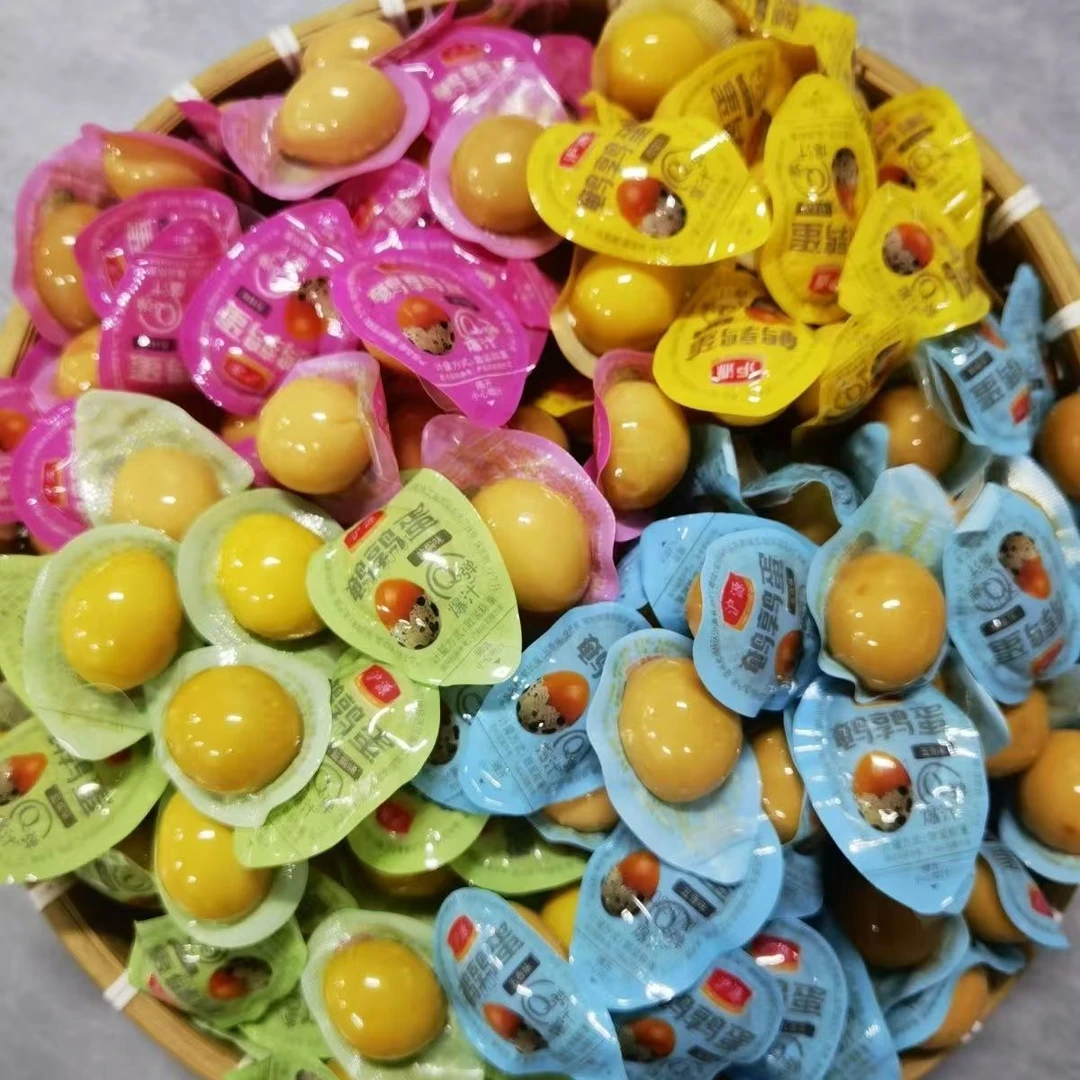 【浩然专属】多口味独立包装鹌鹑蛋解馋休闲卤味即食零食1