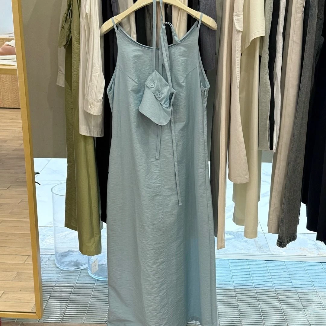 （蓝吊带裙）264319 ELEPHANT 吊带裙