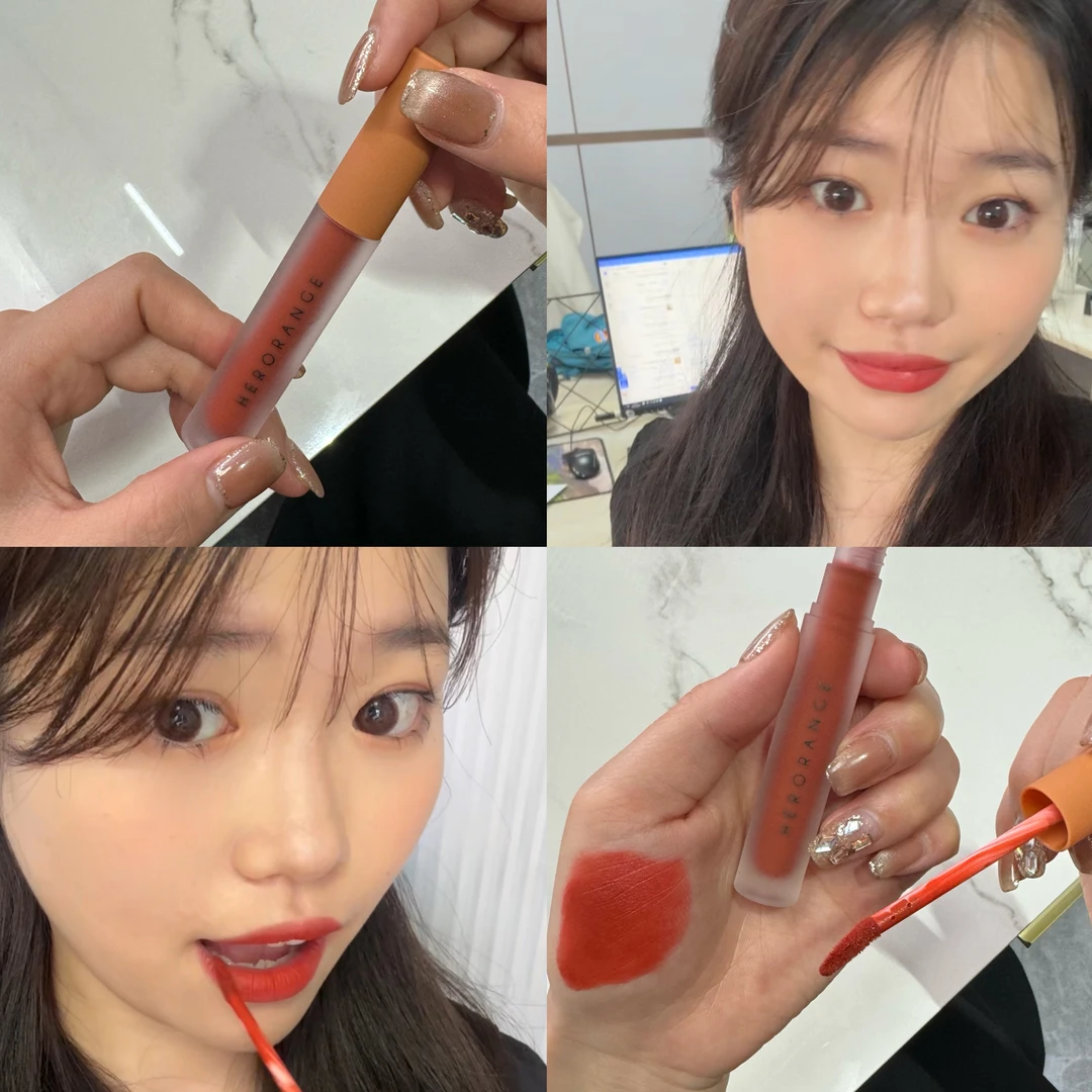 【02丝绒哑光唇釉】 持久显白