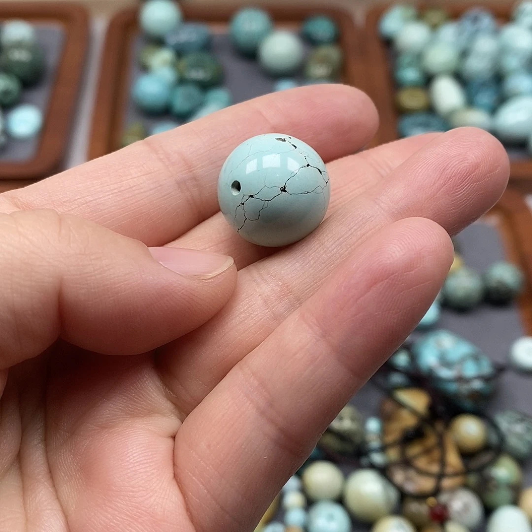 绿松石珠宝奇石未镶嵌潮*