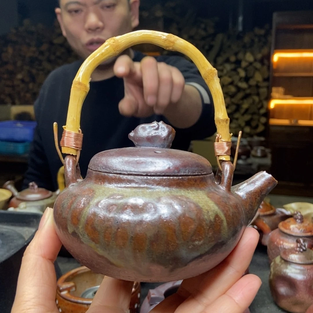 紫砂柴烧紫砂茶器