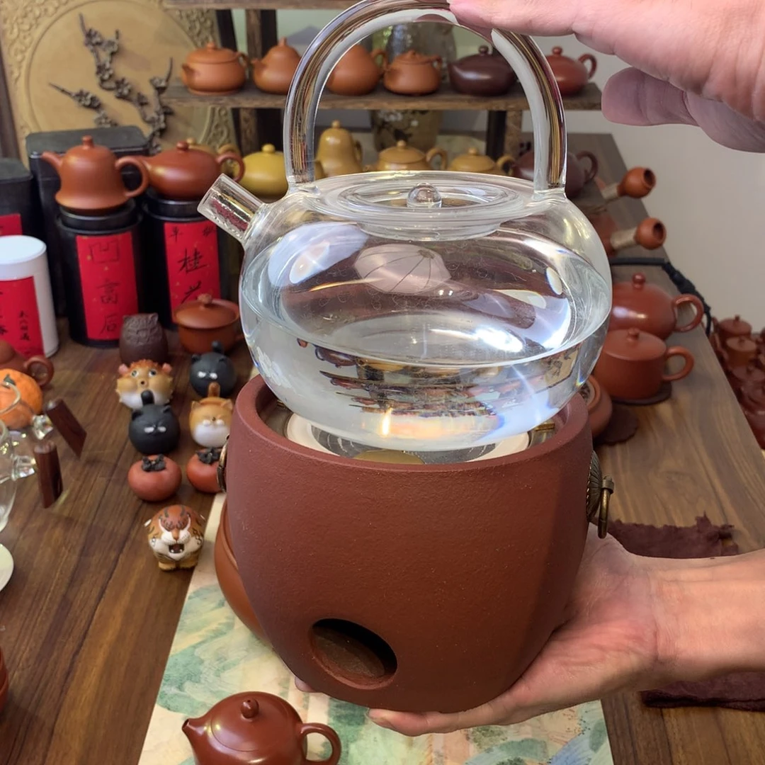 潮州高端电碳两用炉+玻璃煮水壶