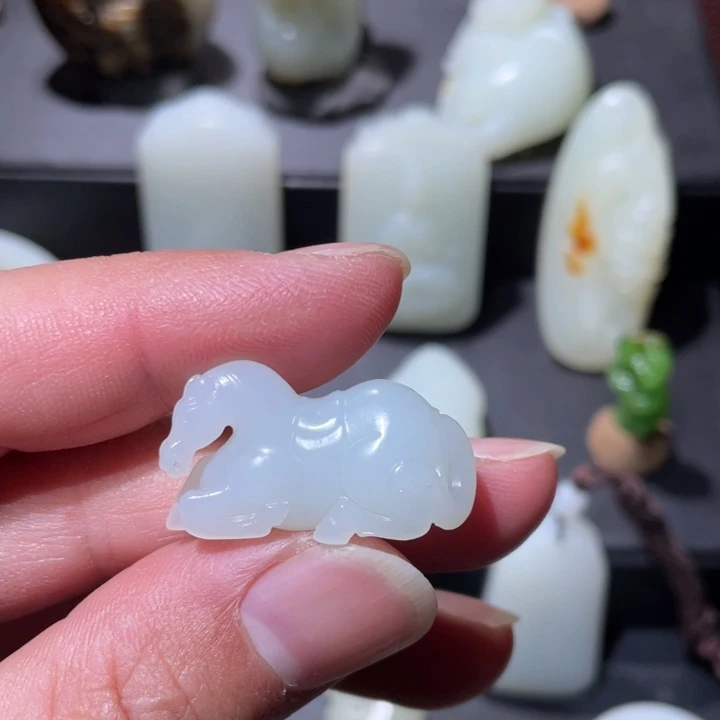 和田玉挂件未镶嵌