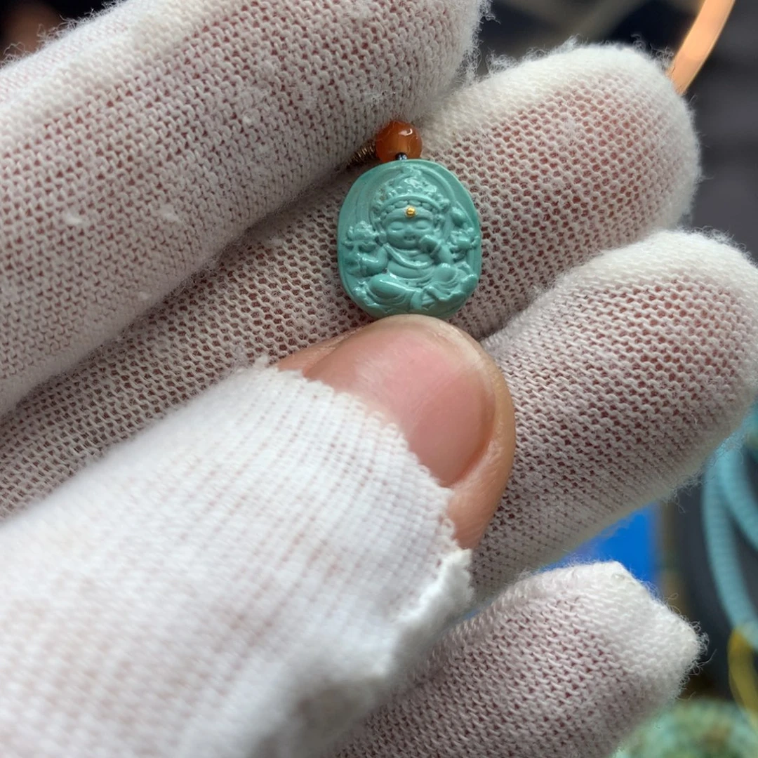 绿松石挂件未镶嵌