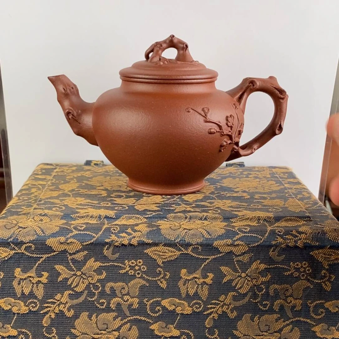 茶壶紫砂浪****！宜兴原矿紫砂壶8