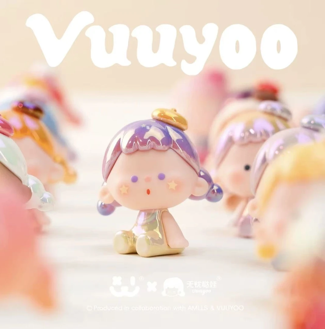 【豪华版加加乐】拍1得3阿玛莉莉丝&Vuuyoo无忧哒娃萌粒盲袋潮玩