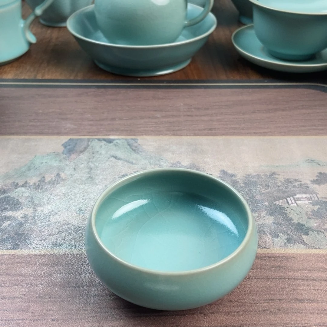 摆件瓷原产地原矿汝瓷～茶器