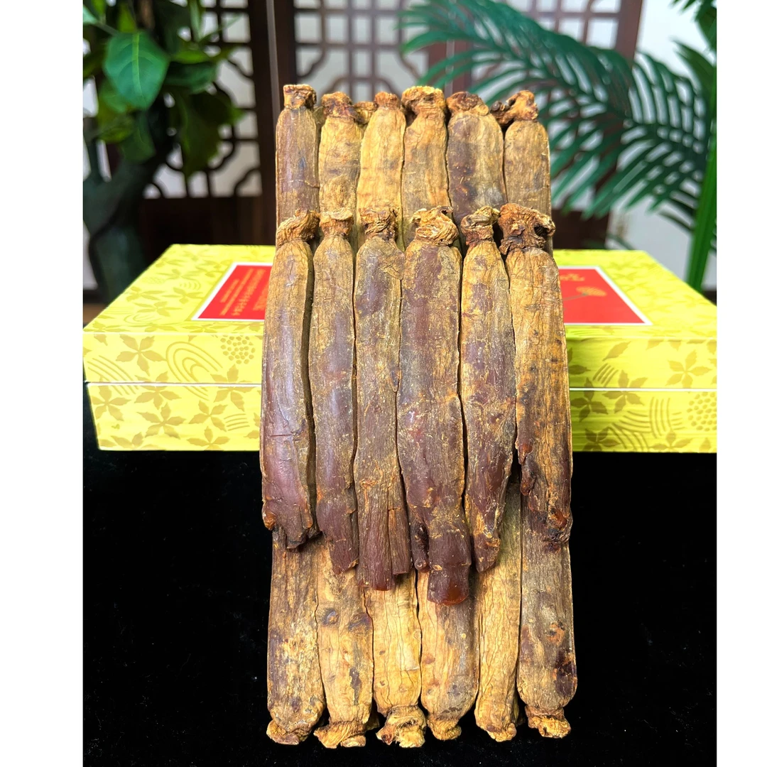 高丽参 天20 陈年老货 600克 朝 木盒