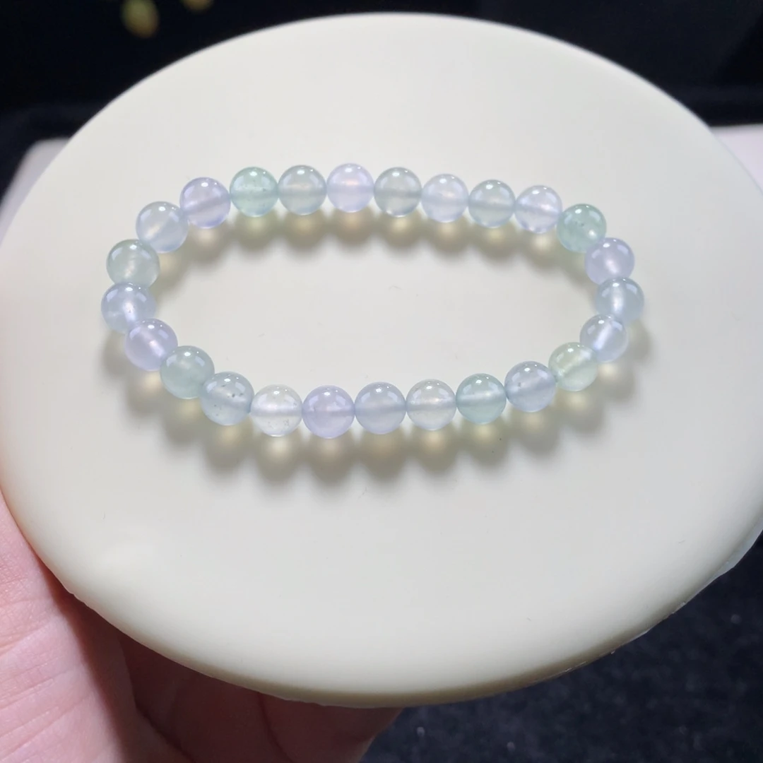 未镶嵌手串翡翠高冰串