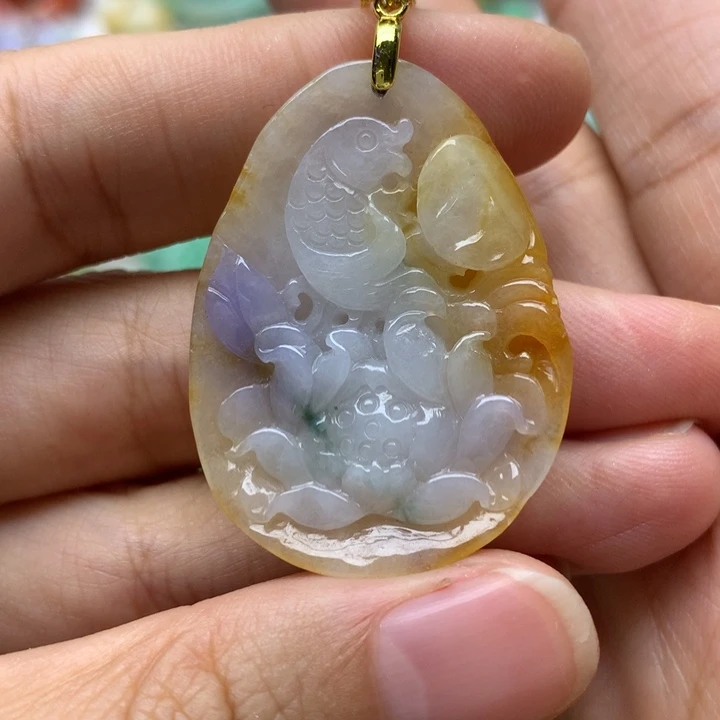 颈饰未镶嵌翡翠翡翠