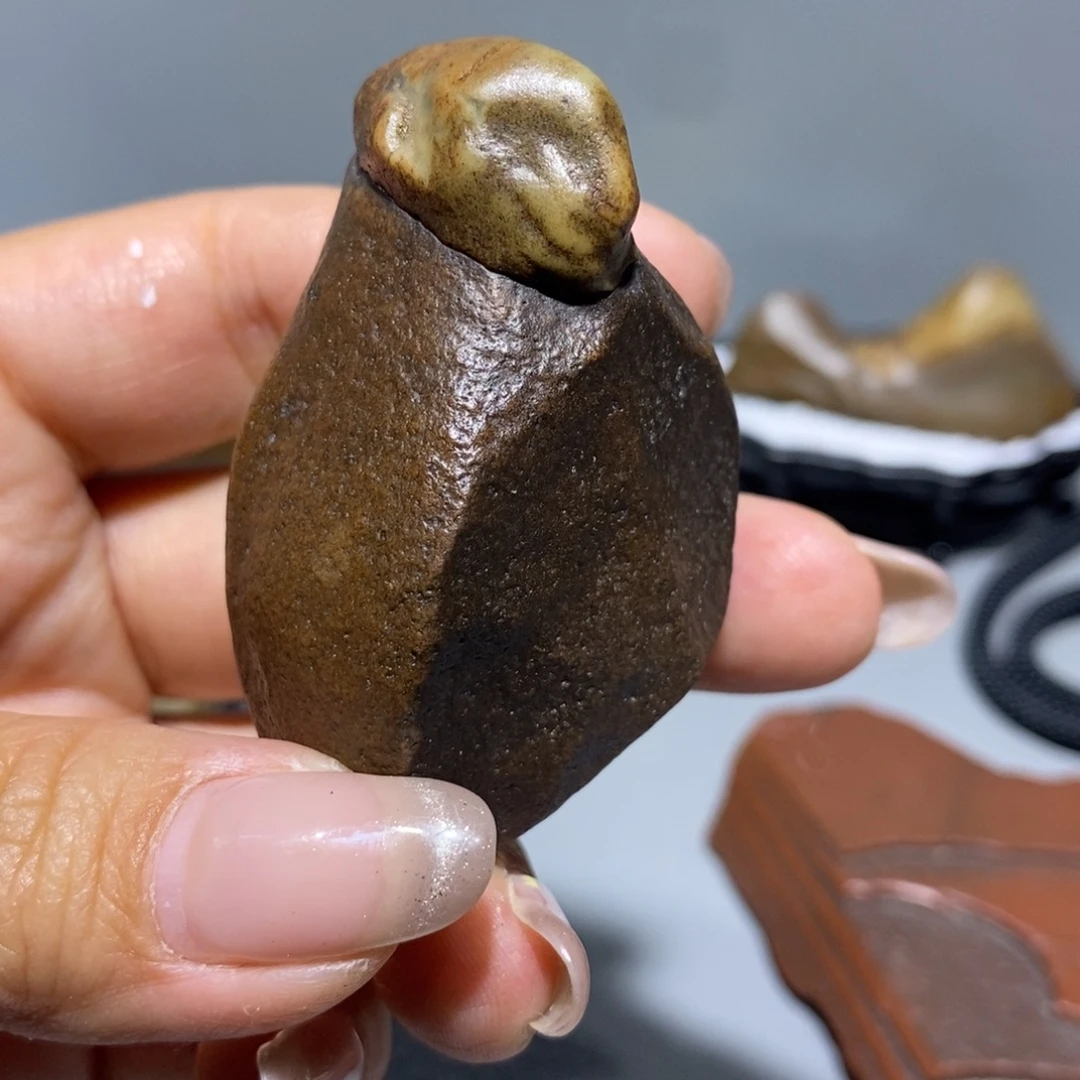 空****石材天然戈壁石摆件