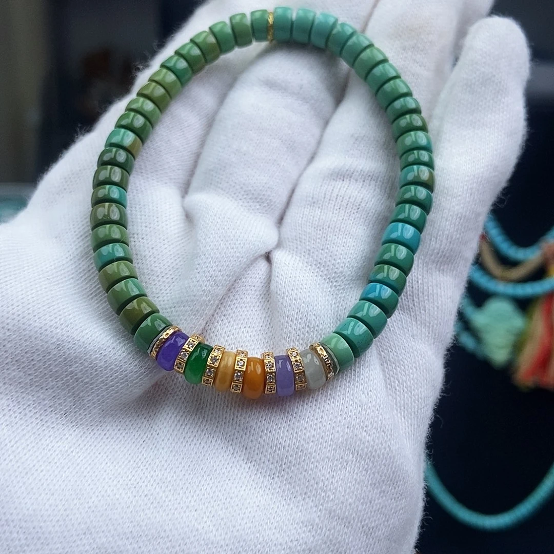 未镶嵌绿松石珠宝奇石