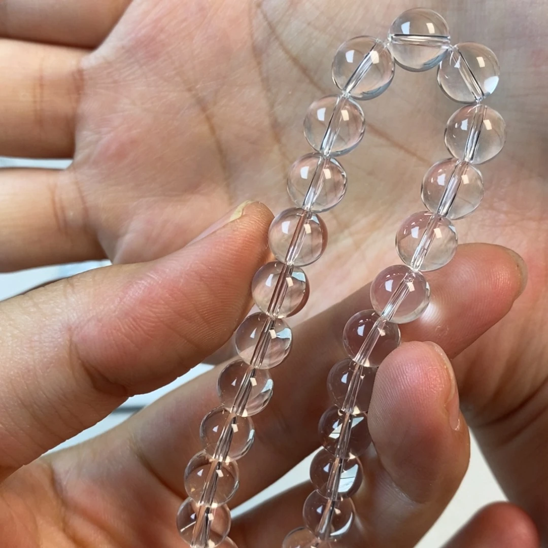 手串白水全净体 圆珠8