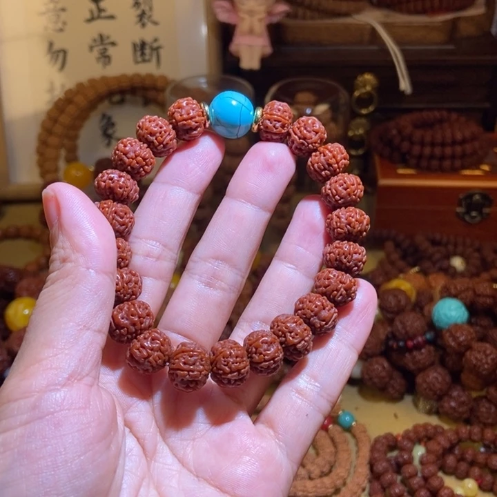 吊坠金刚菩提126玉化一物单圈