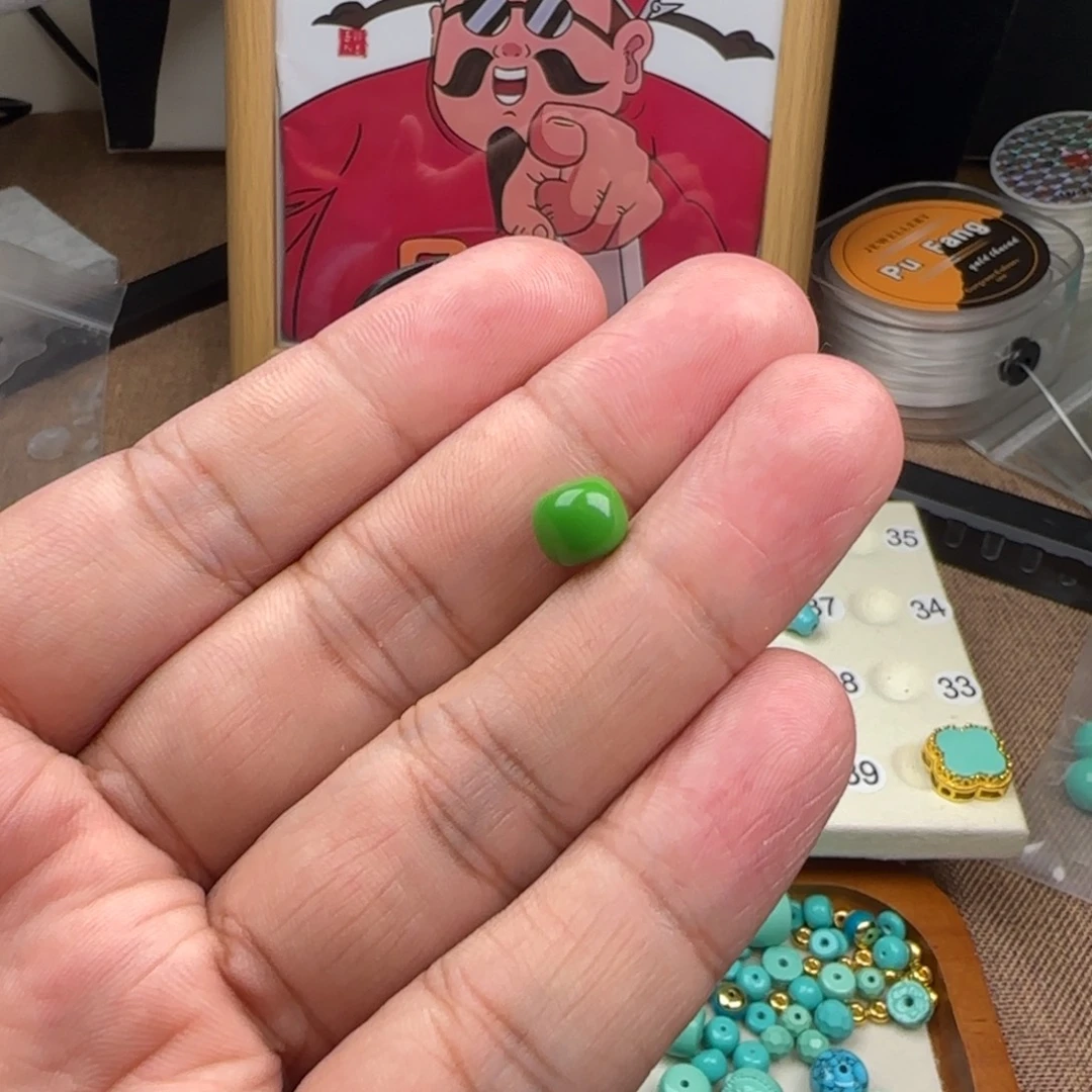 李***晖湖北原生态菜籽绿7.9mm