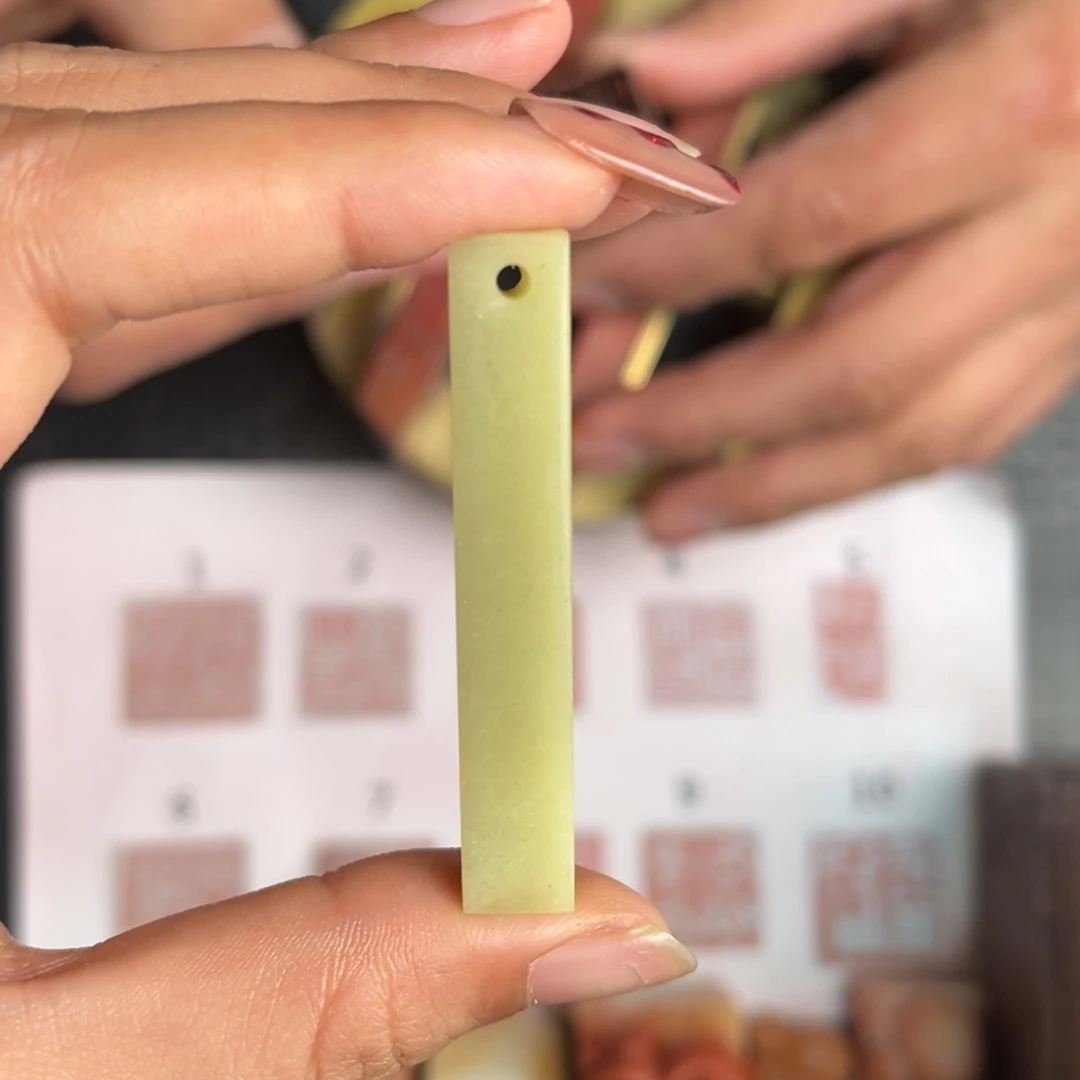 青田石十*方现场纯手工篆刻