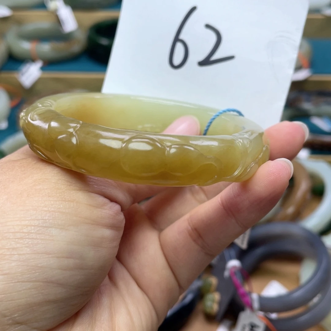 未镶嵌手镯和田玉圈口59