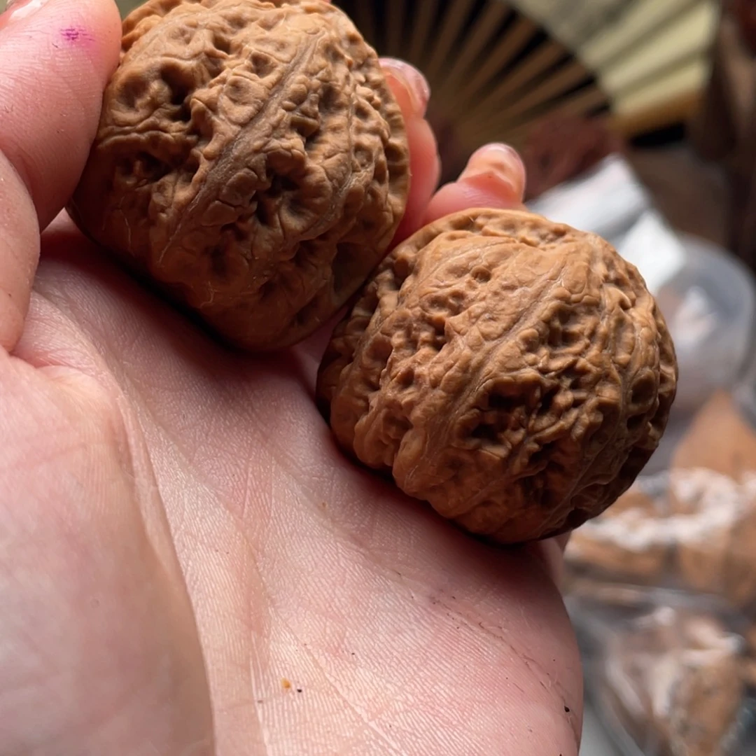 文玩核桃把件楸刀鱼84