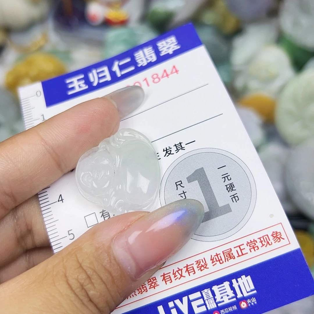 翡翠未镶嵌吊坠(不含链)111