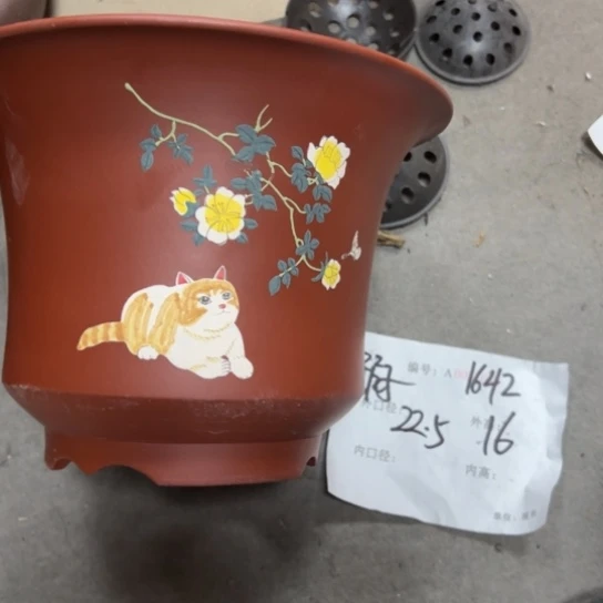 紫砂花盆紫砂艺术