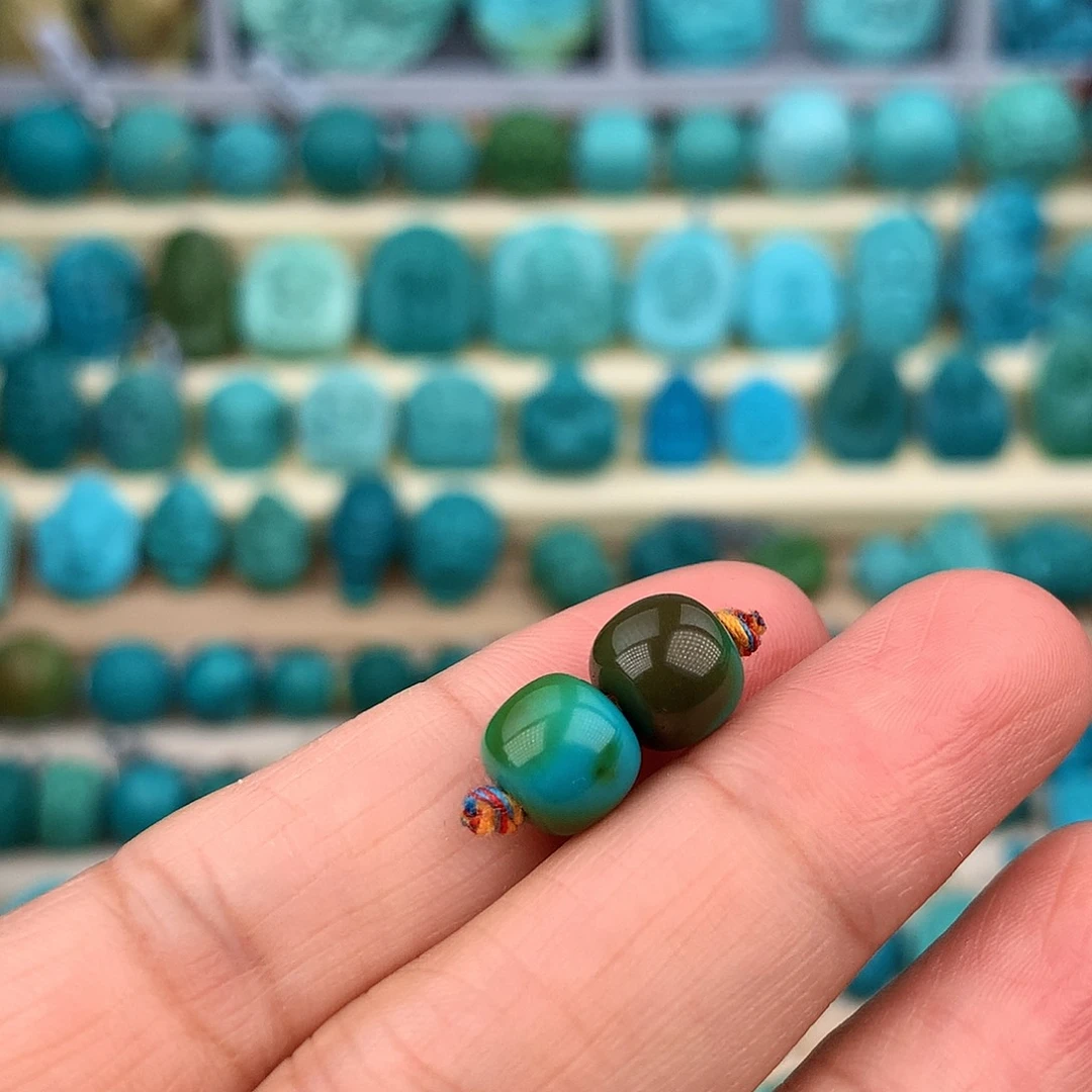 未镶嵌绿松石珠宝奇石8