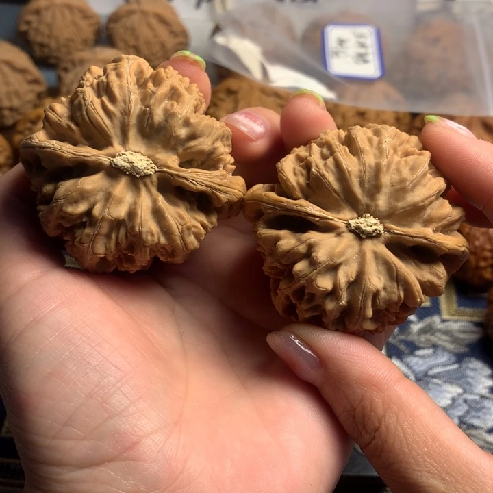 吊坠文玩核桃张*麟粗筋