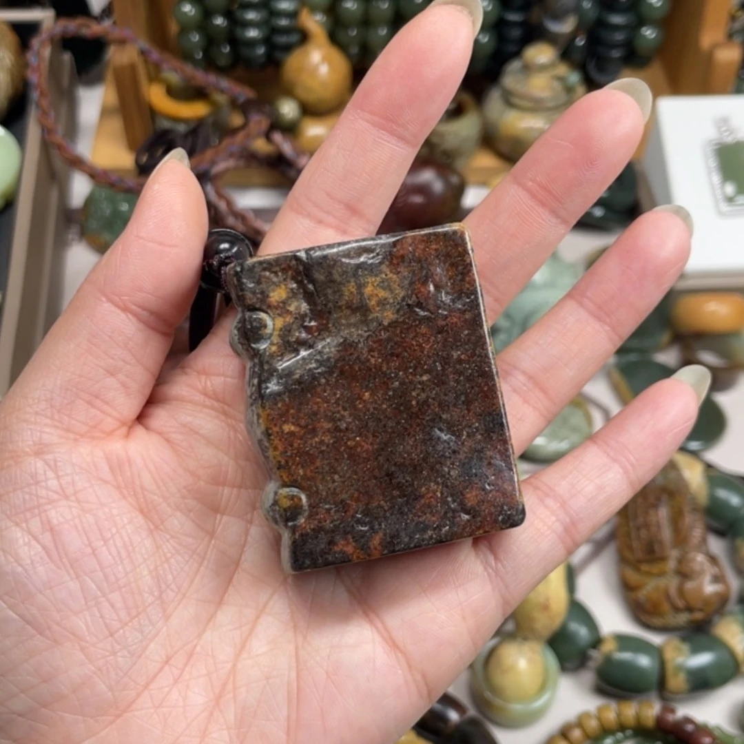 【闪购商品】岫岩河磨玉（透闪石质玉）手把件未镶嵌