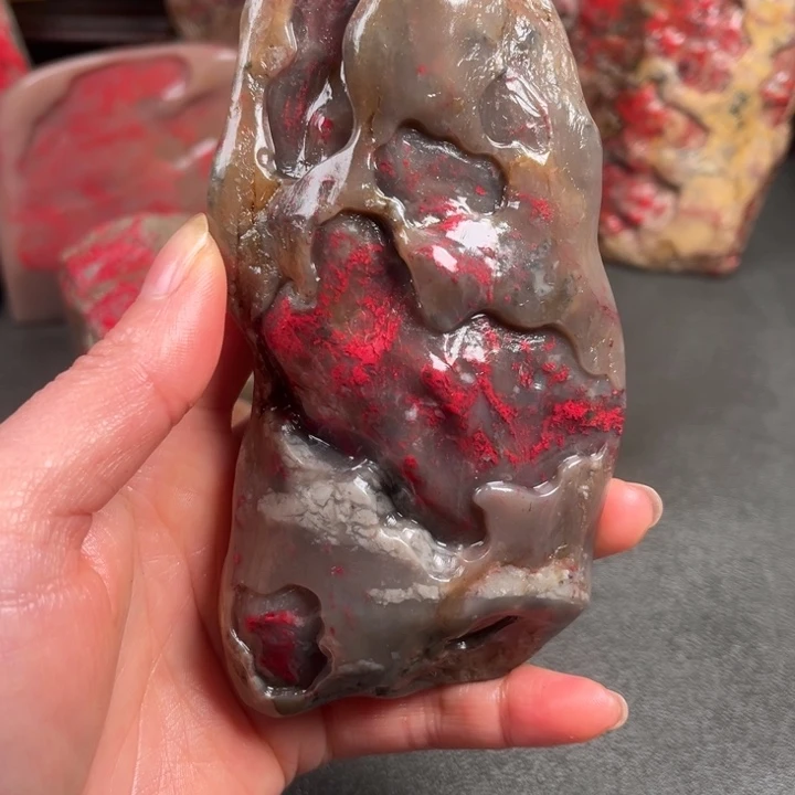 昌化鸡血石用****8昌化鸡血石原石