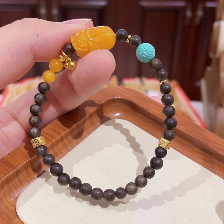 手链蜜蜡未镶嵌手串