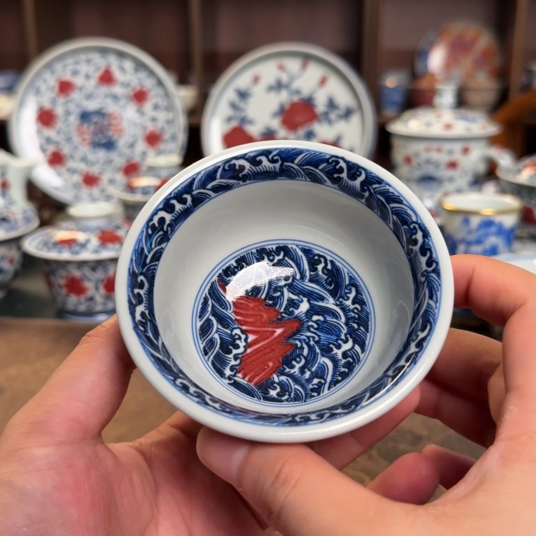 小****纯手工手绘陶瓷茶具