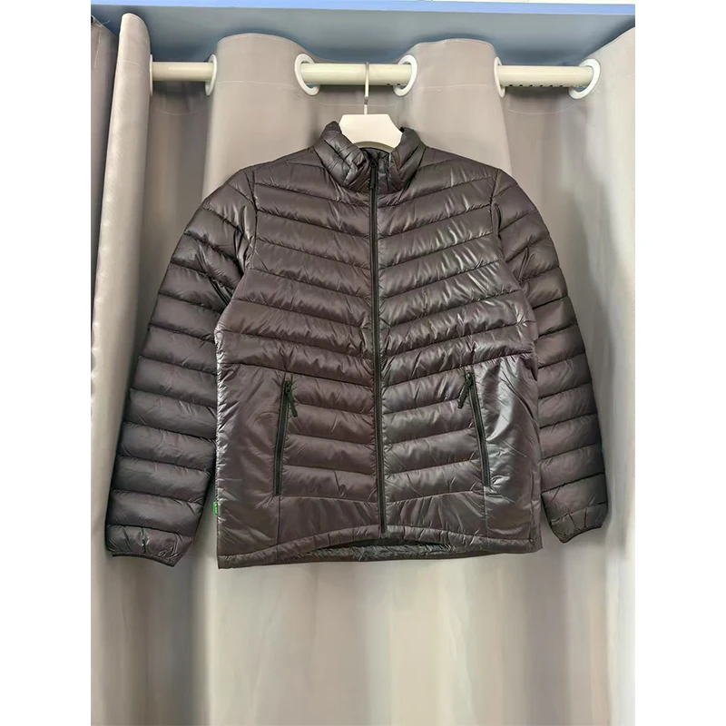 2133104 男款休闲运动防风保暖轻薄羽绒夹克