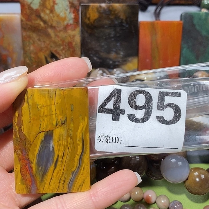 硅化玉未镶嵌天然北票树化玉吊坠