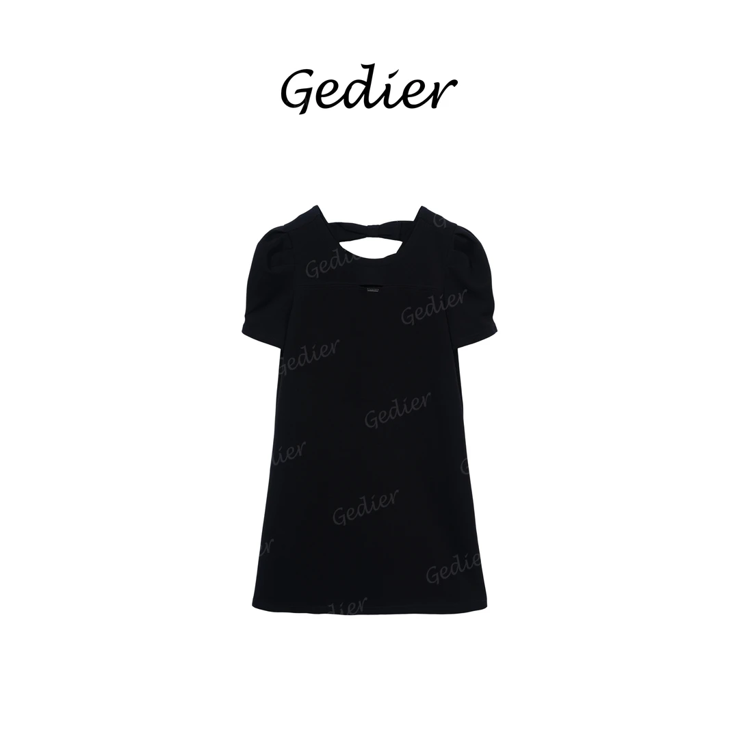 【歌蒂尔】简约时尚短袖连衣裙，百搭必备 LG520803Y