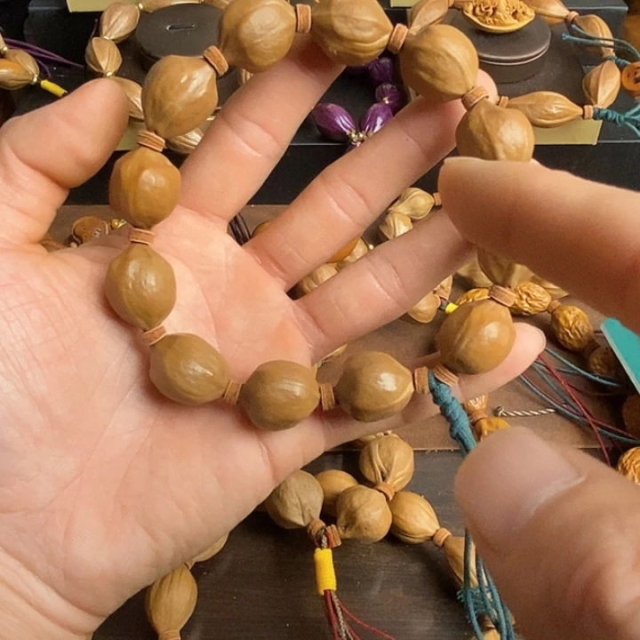 橄榄核手串/手链蜜桃